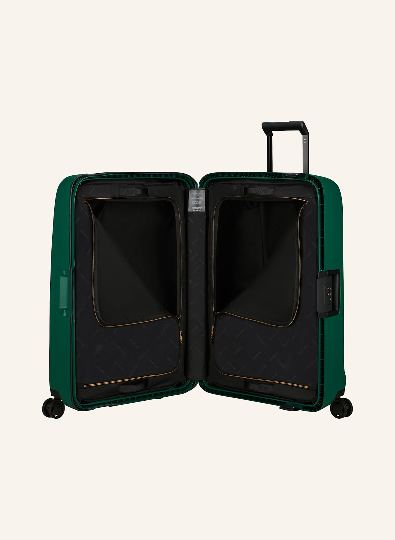 Samsonite Trolley SPINNER: DUNKELGRÜN