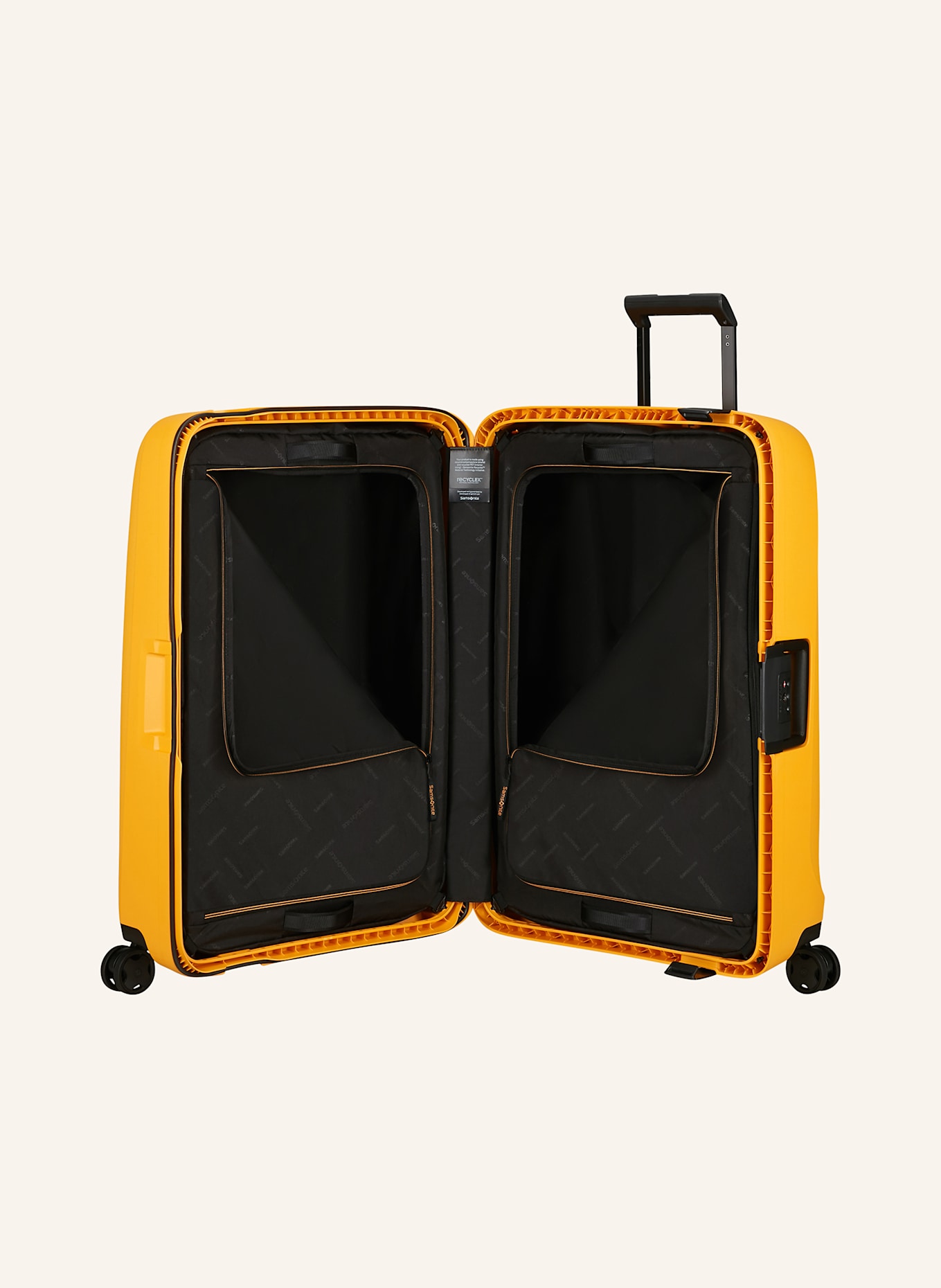 Samsonite Trolley SPINNER: DUNKELGELB