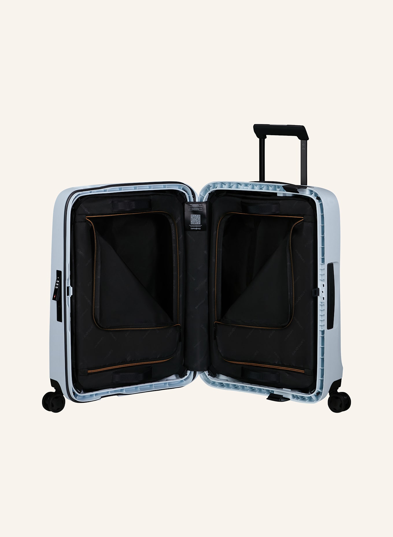 Samsonite Trolley SPINNER: HELLBLAU