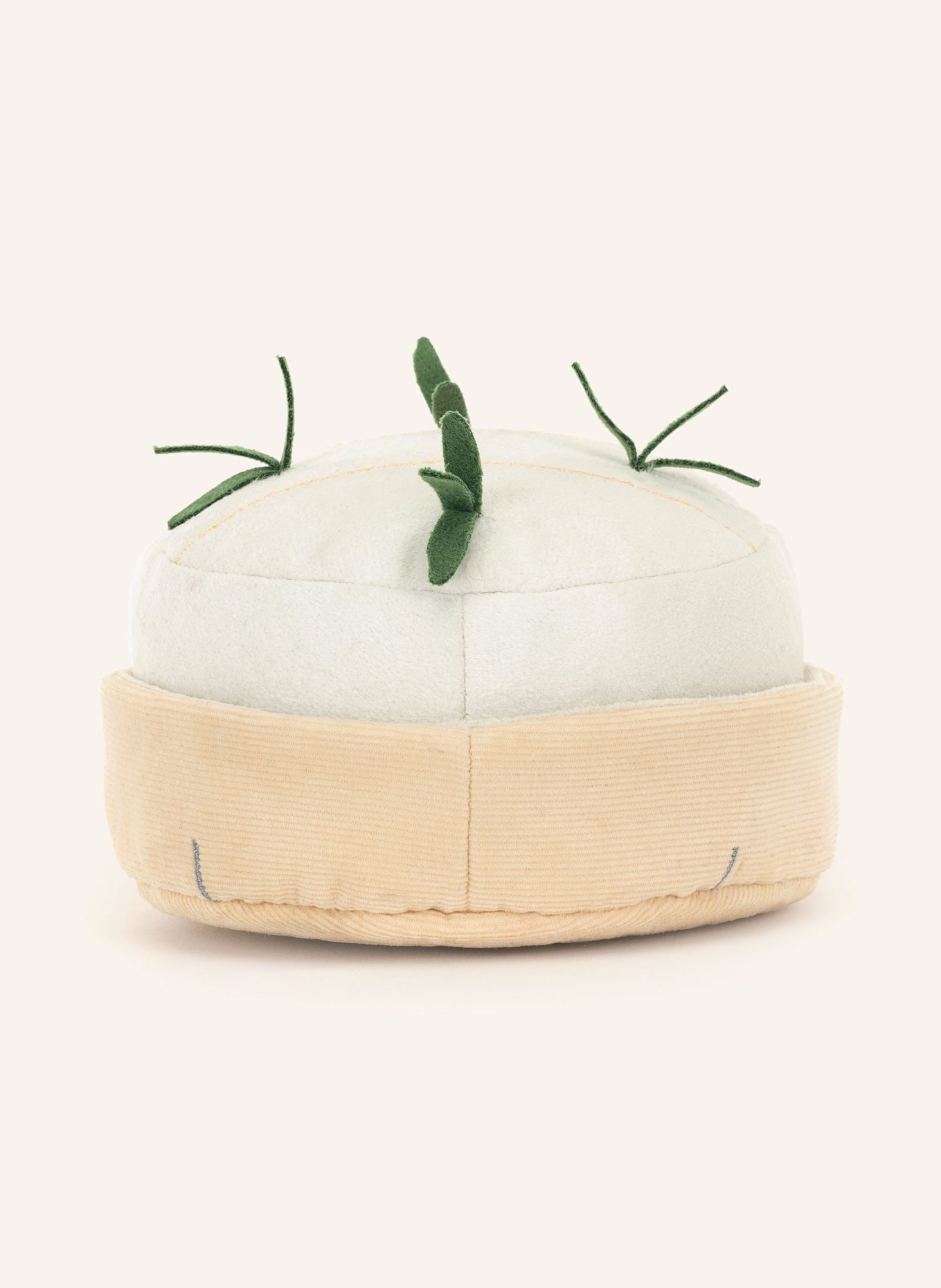 Jellycat Peluche AMUSEABLES CAMEMBERT: BLANC / BEIGE / VERT