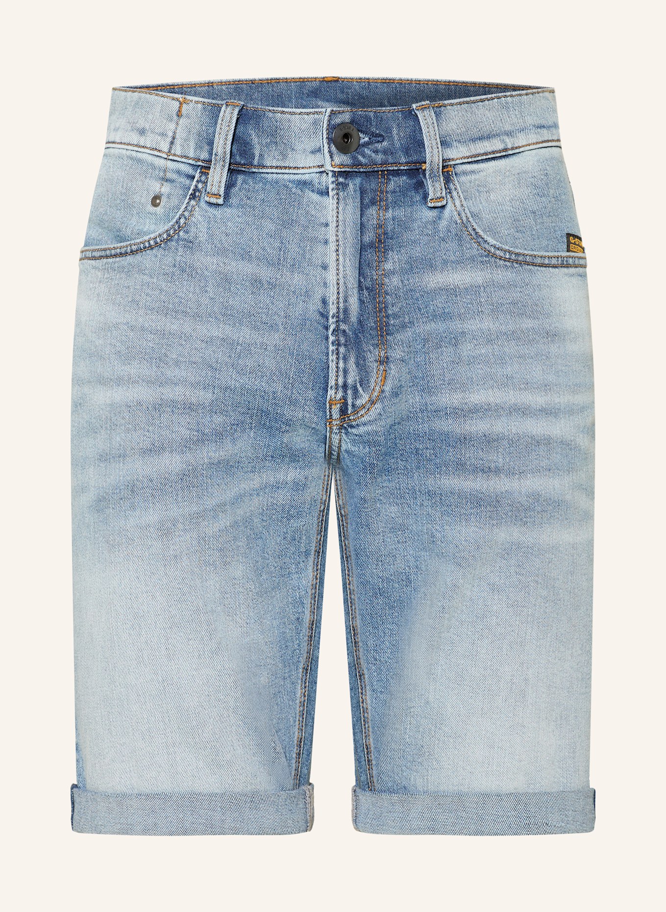 G-Star Jeansshorts MOSA: 8436 Lt Indigo Aged