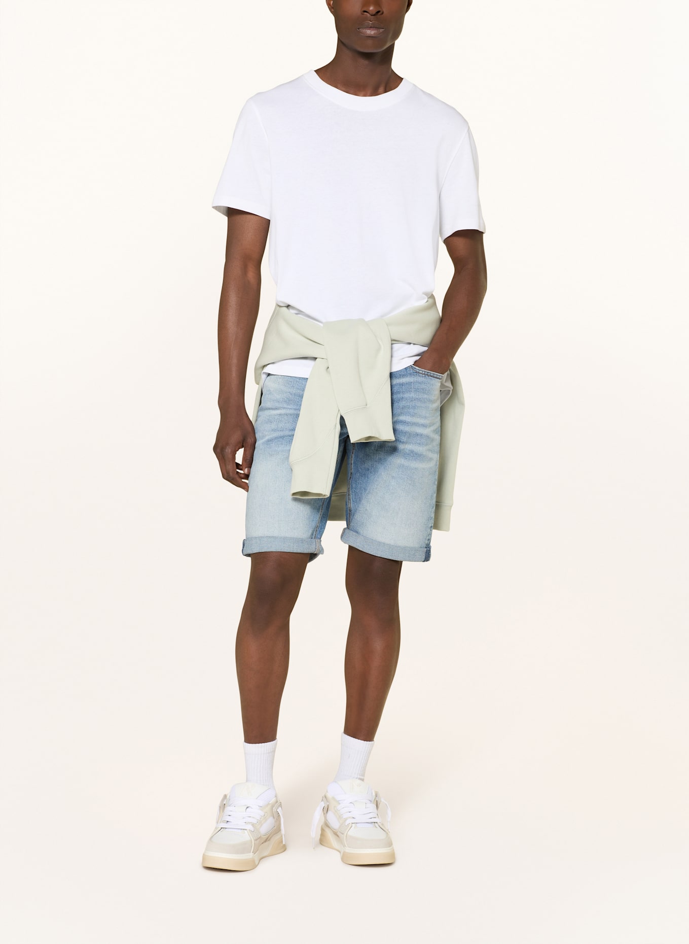 G-Star Jeansshorts MOSA: 8436 Lt Indigo Aged