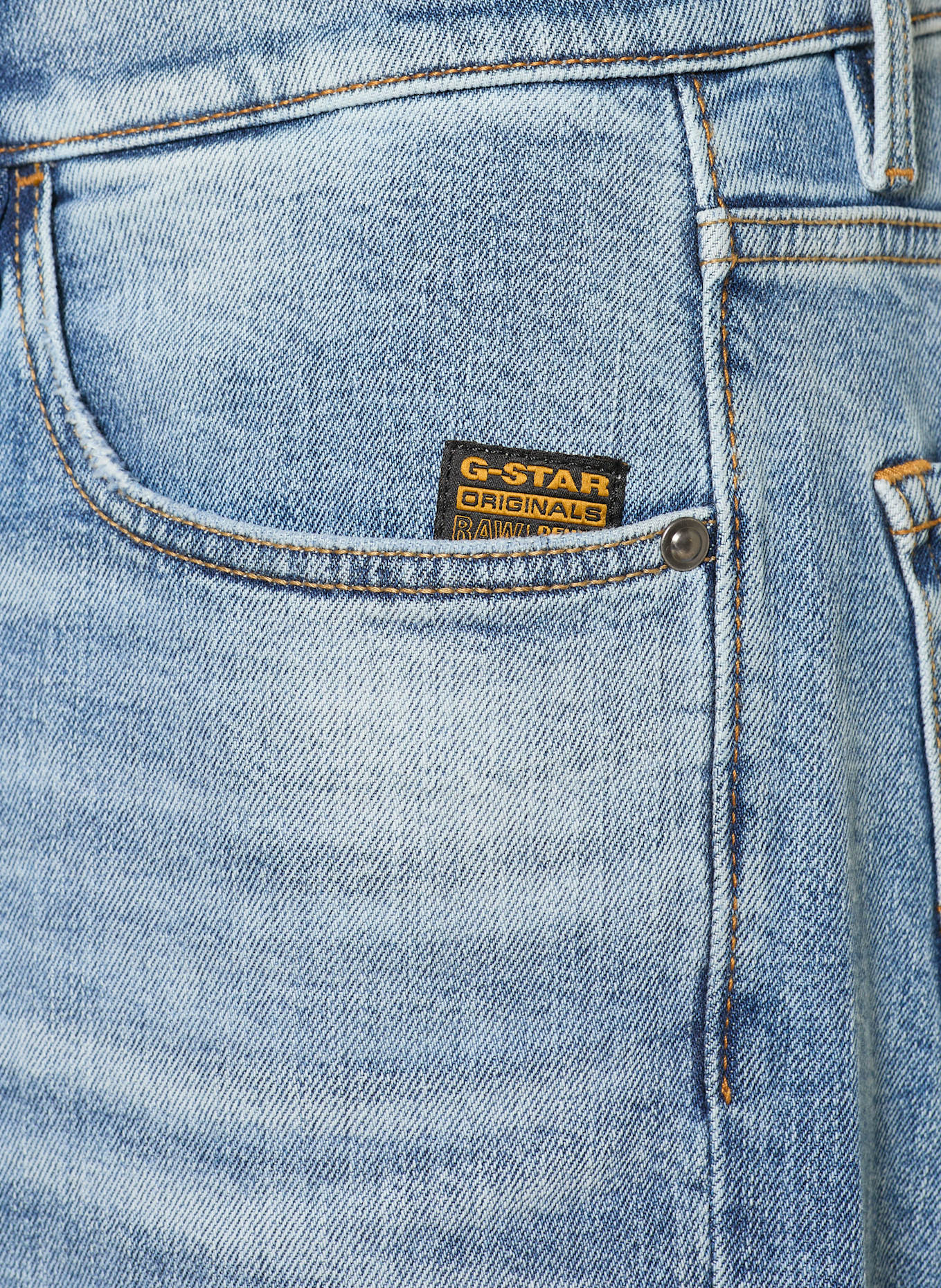 G-Star Jeansshorts MOSA: 8436 Lt Indigo Aged