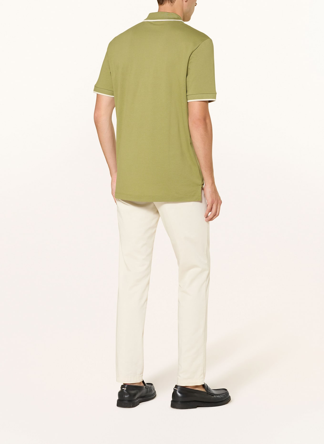 BOSS Piqué-Poloshirt PARLAY: OLIV