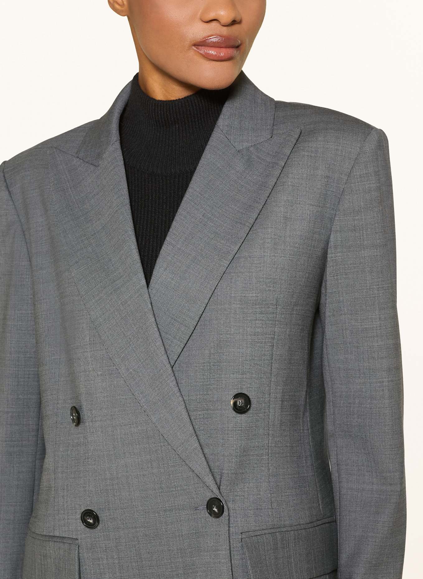 CLAUDIE PIERLOT Longblazer: SCHWARZ