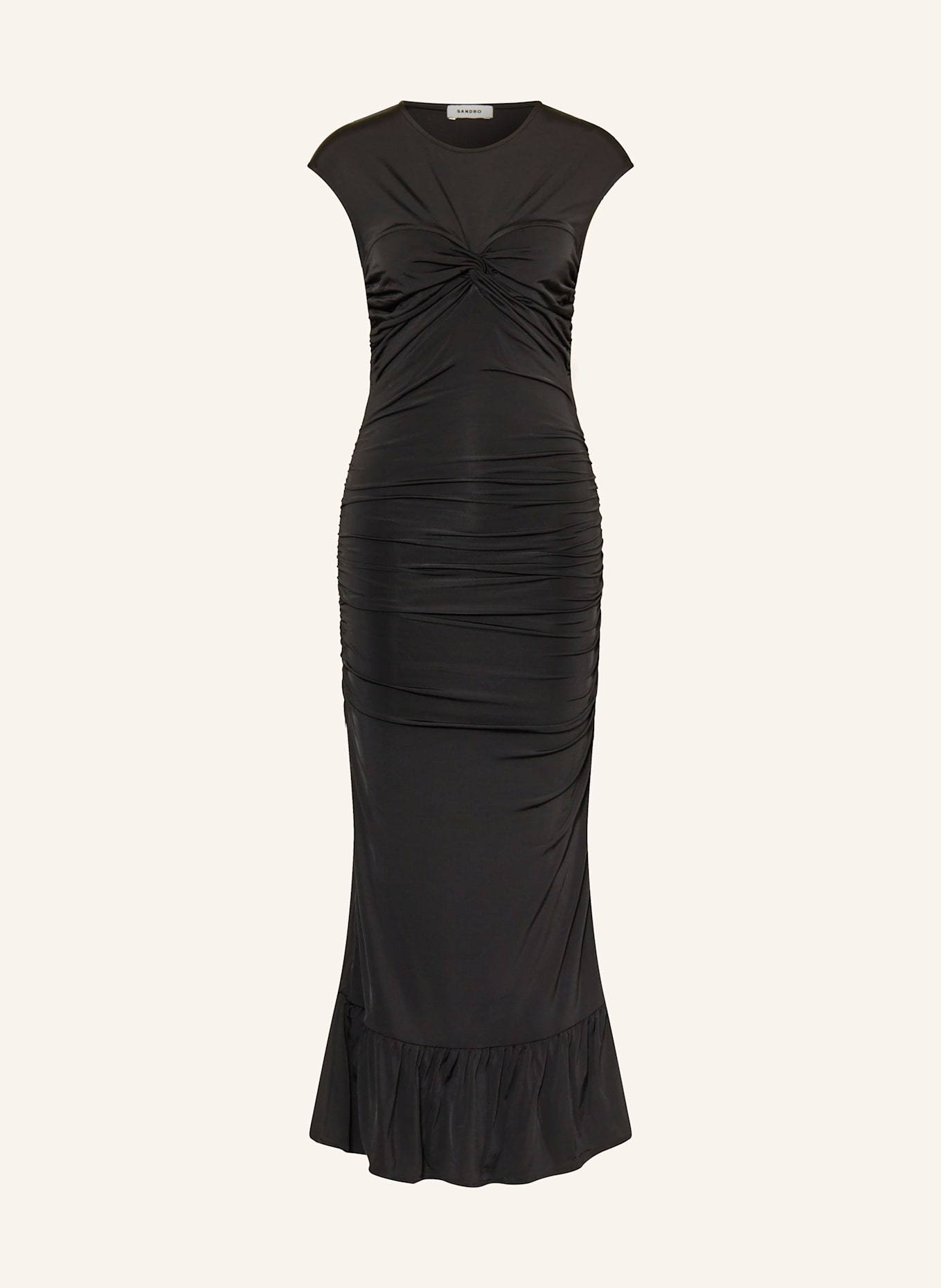 SANDRO Kleid: SCHWARZ