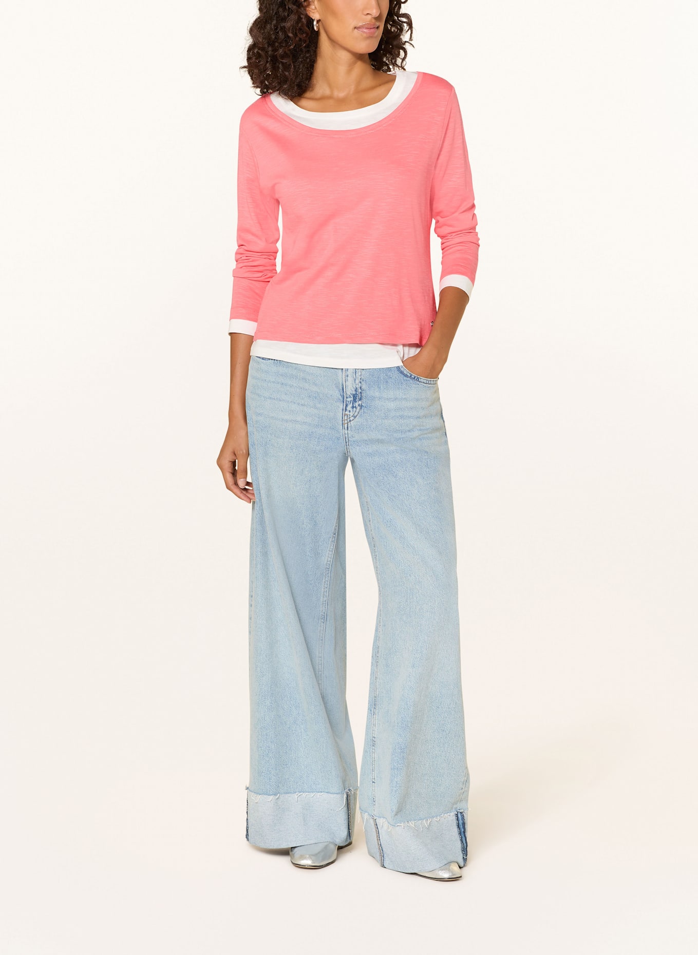 monari Pullover: ROSA/ CREME
