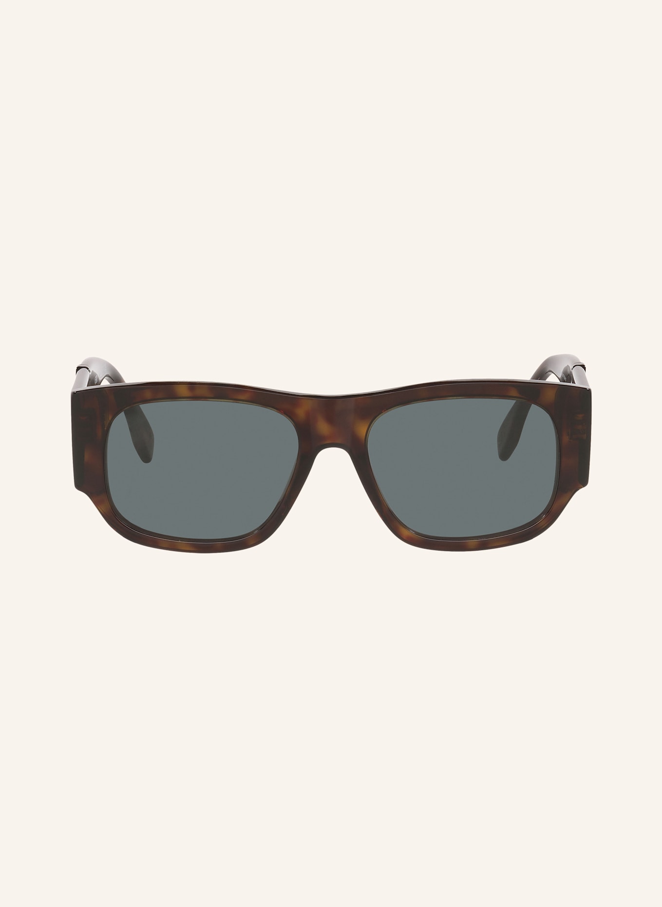 FENDI Sonnenbrille FENDI DIAGONAL FE40156I: 4400J1 - HAVANA/ GRAU