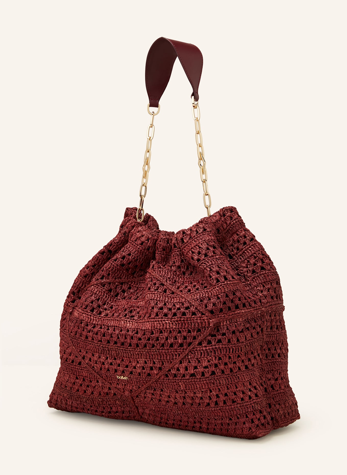 ba&sh Shopper JUNE: TMAVĚ ČERVENÁ