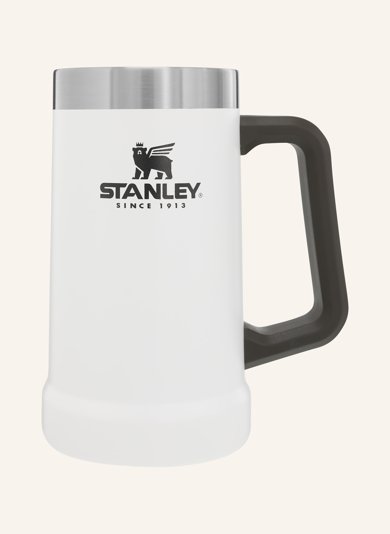 STANLEY Thermobecher THE BIG GRIP: WEISS