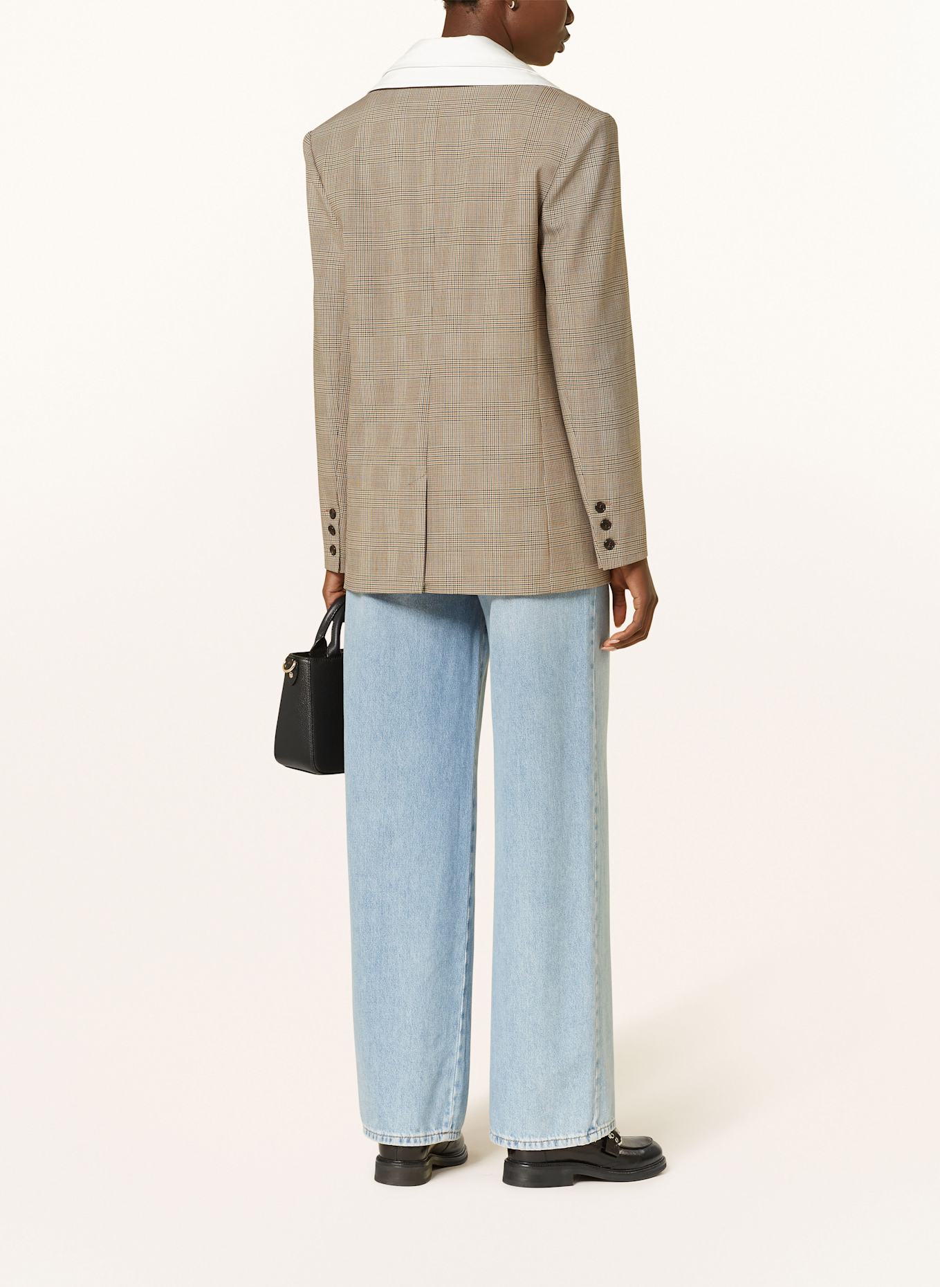 CLAUDIE PIERLOT Blezer z odpinanym kapturem: BEŻOWY / GRANATOWY