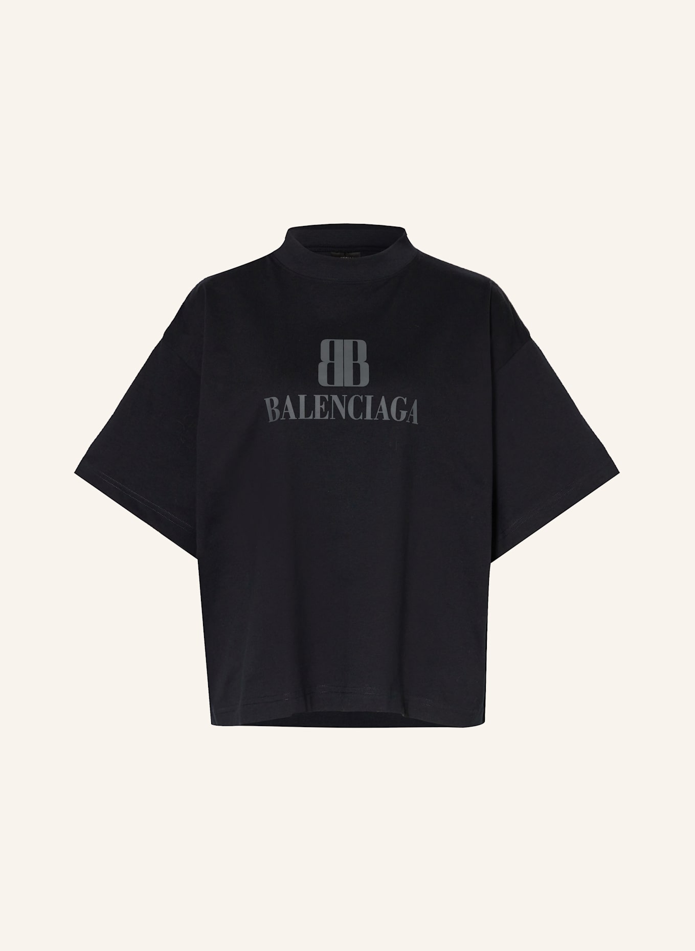 BALENCIAGA T-shirt: CZARNY