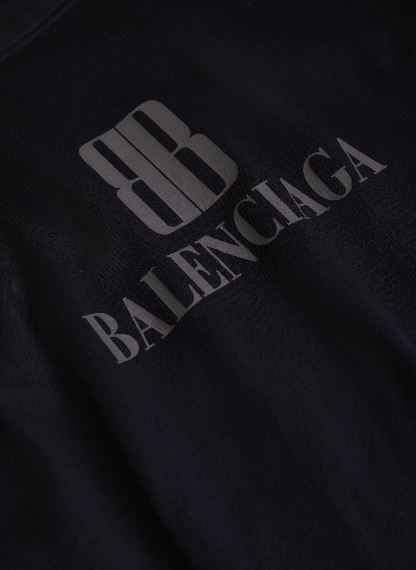 BALENCIAGA T-shirt: CZARNY