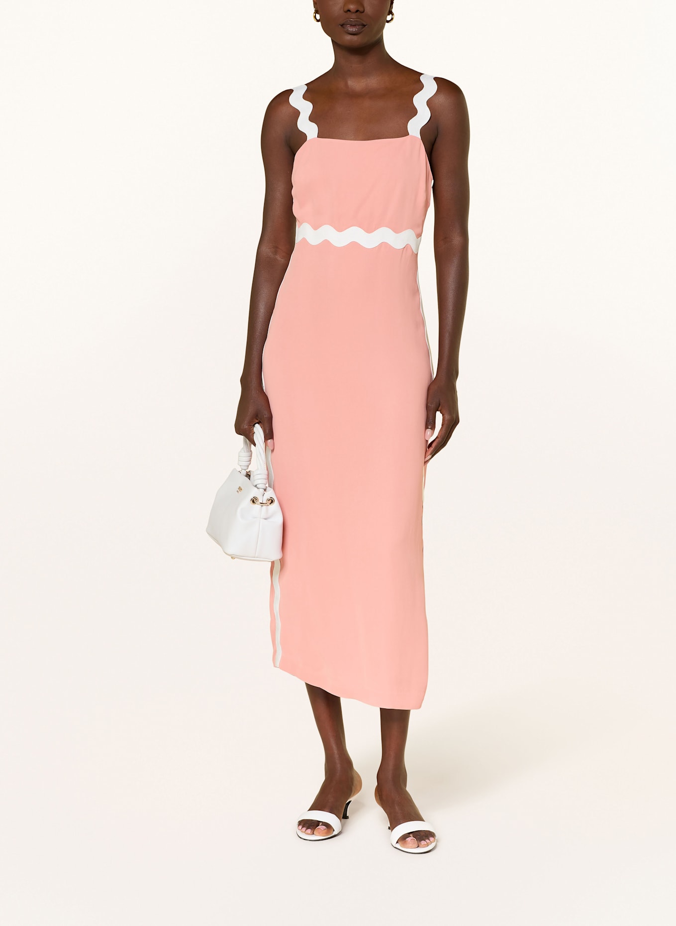 REISS Kleid ASHER: ROSA / ECRU