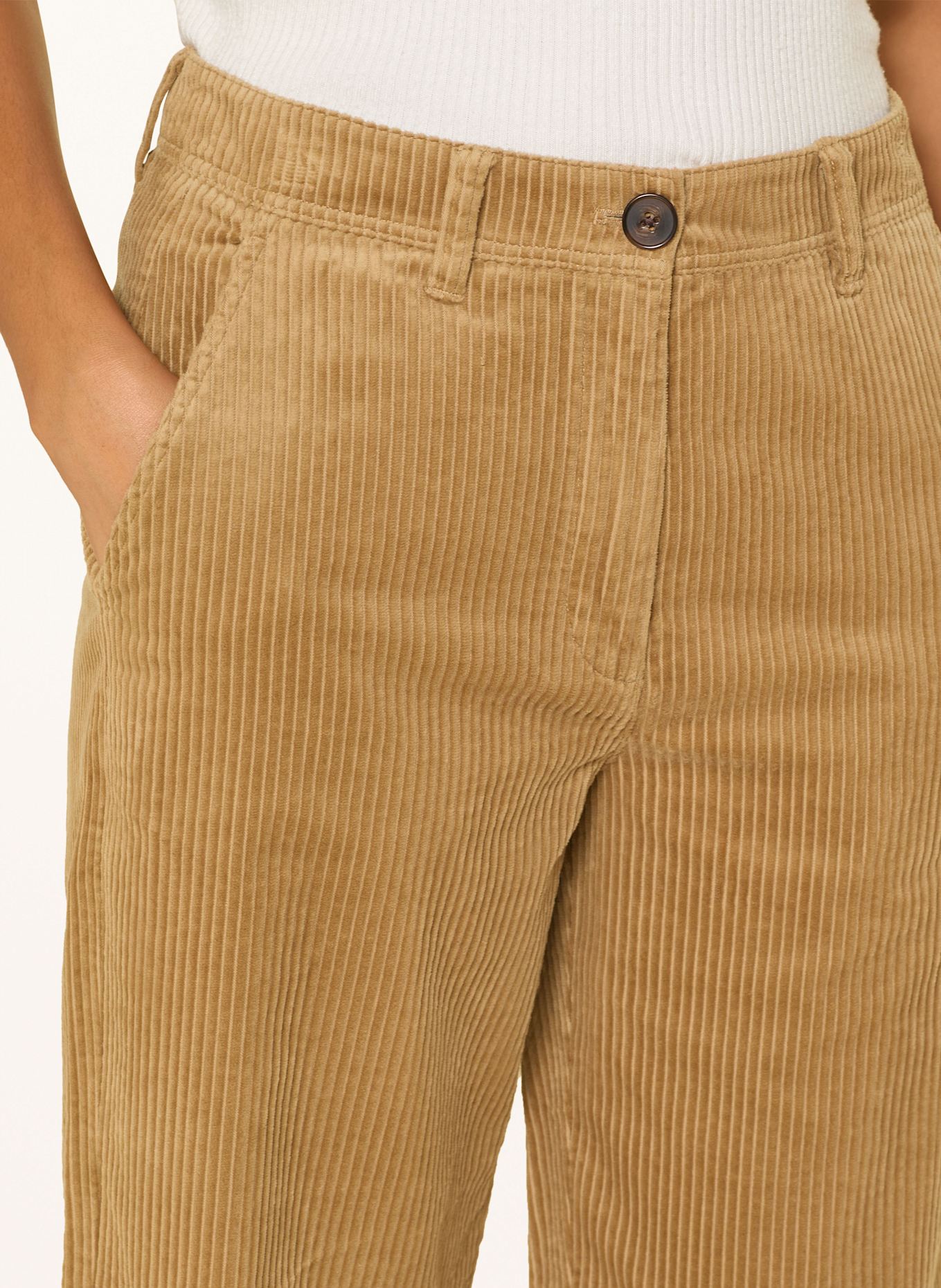Marc O'Polo Cordhose: HELLBRAUN