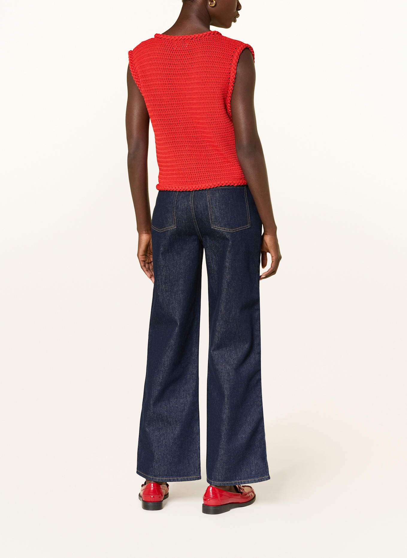 CLAUDIE PIERLOT Jeansy flare ULTRA HIGH RISE JO: Dodano do koszyka