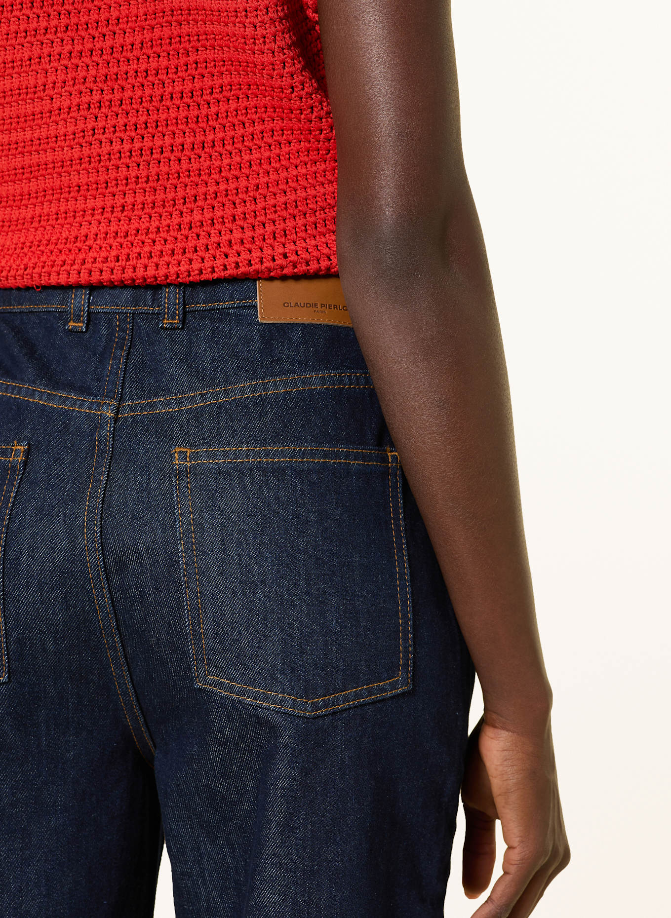 CLAUDIE PIERLOT Jeansy flare ULTRA HIGH RISE JO: Dodano do koszyka