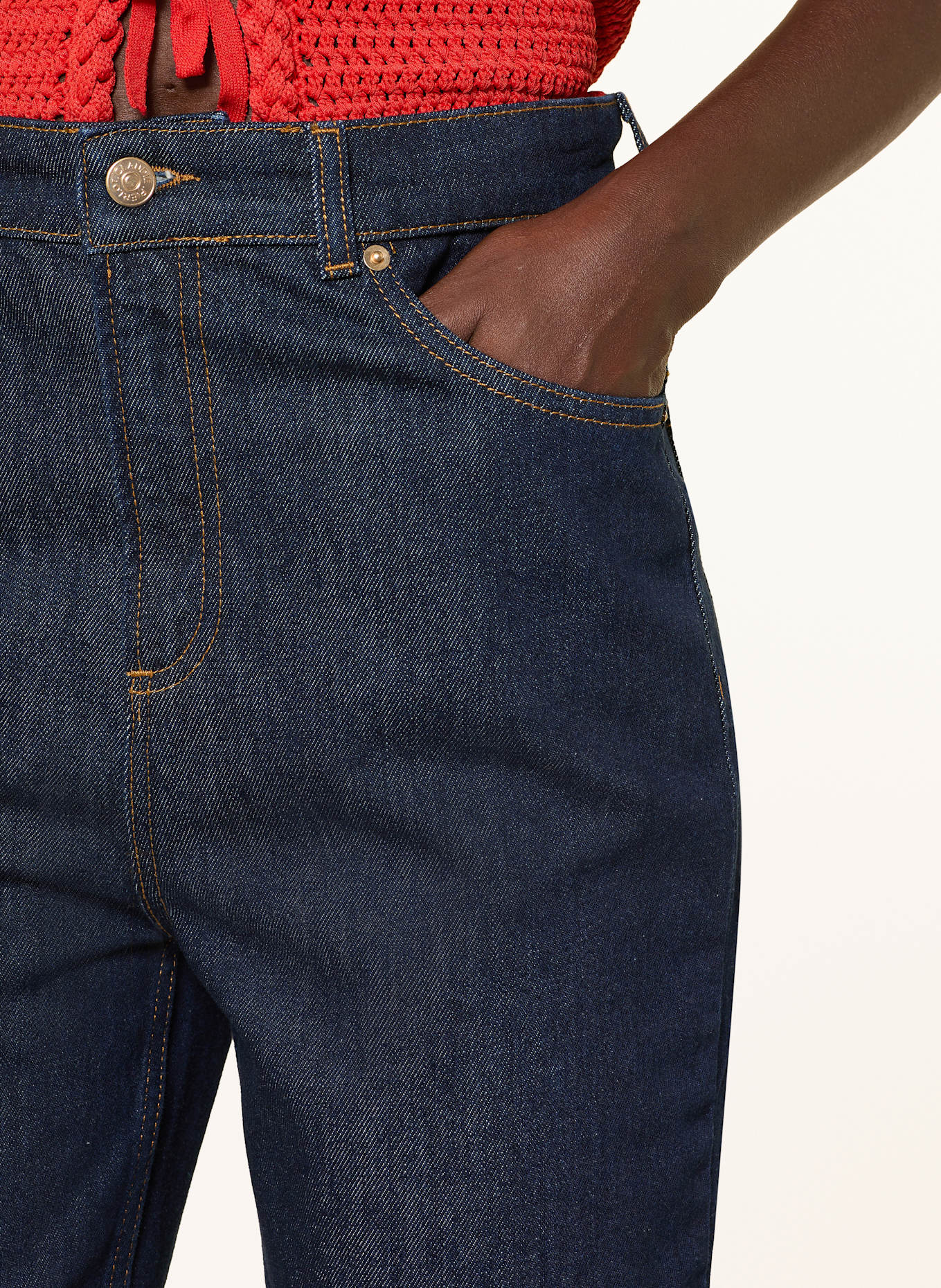 CLAUDIE PIERLOT Jeansy flare ULTRA HIGH RISE JO: Dodano do koszyka