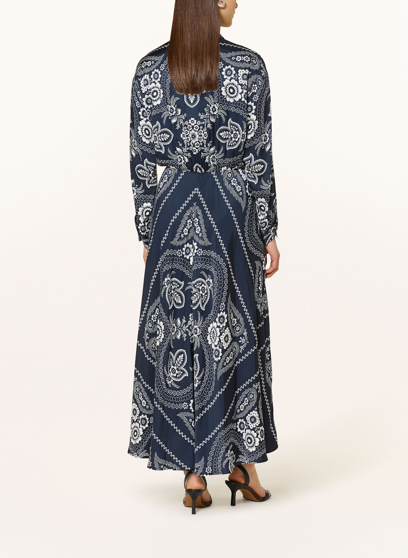 maje Hemdblusenkleid: DUNKELBLAU