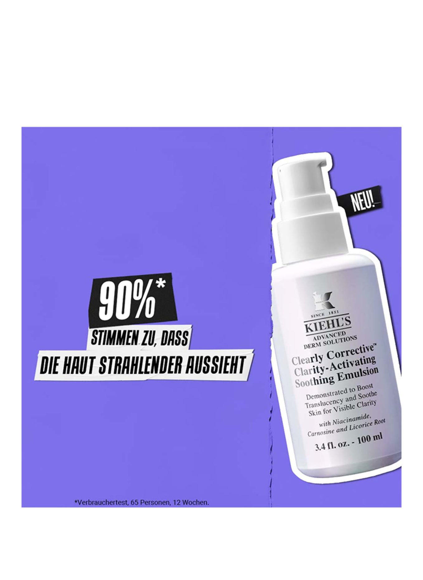 Kiehl's Émulsion apaisante clarifiante et correctrice