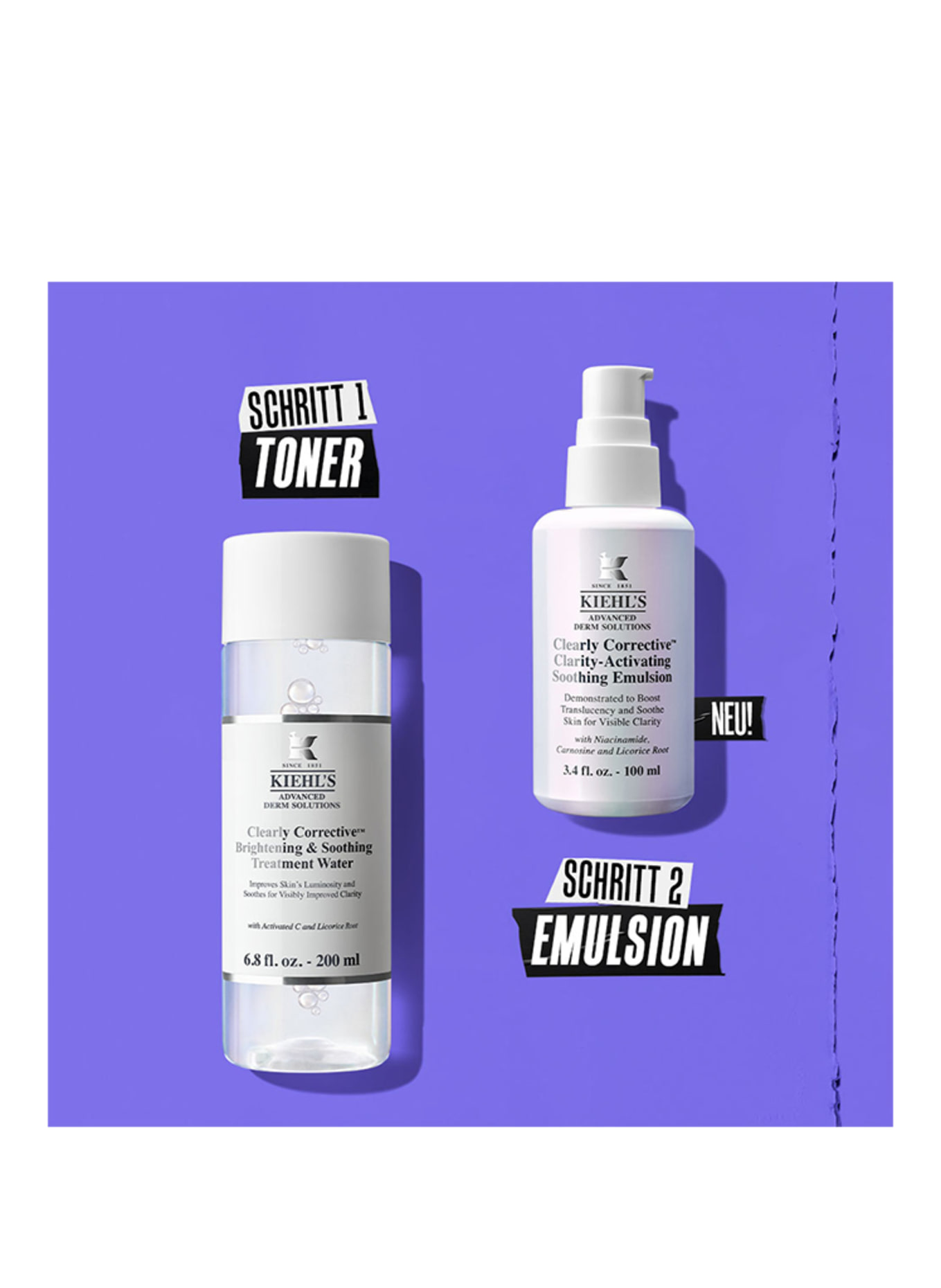 Kiehl's Émulsion apaisante clarifiante et correctrice