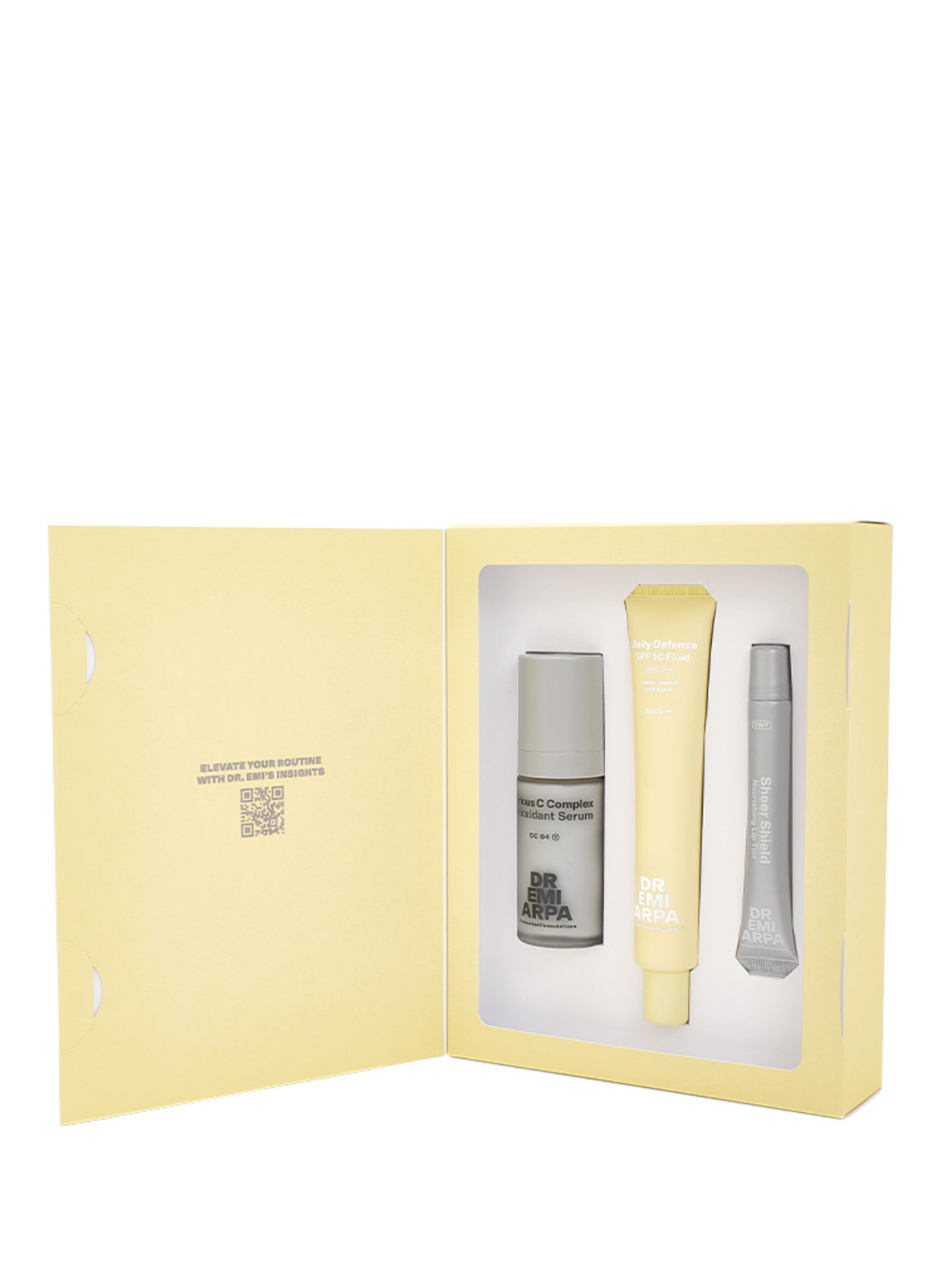 DR. EMI ARPA SKIN DAILY DEFENCE SET SUN SHIELD ROUTINE