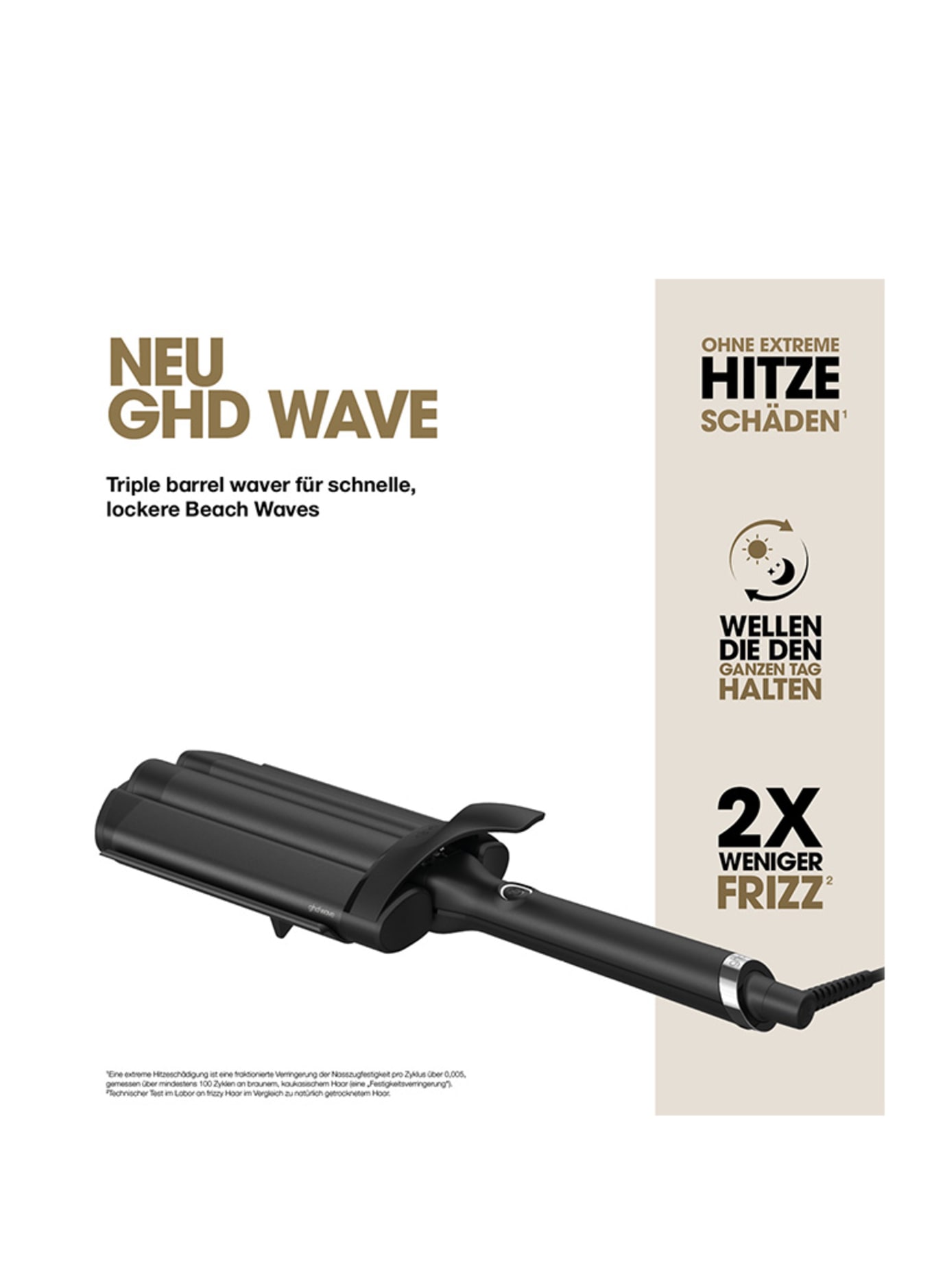 ghd WAVE TRIPLE BARREL WAVER