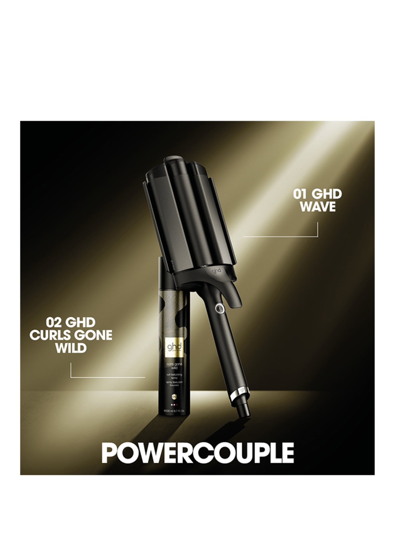 ghd WAVE TRIPLE BARREL WAVER