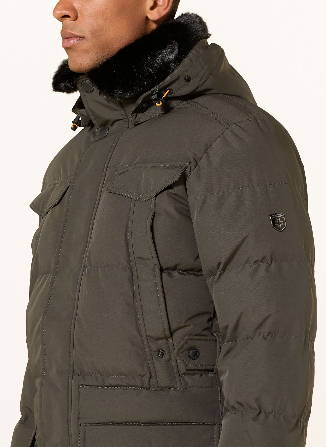 WELLENSTEYN Parka SEAMASTER: KHAKI