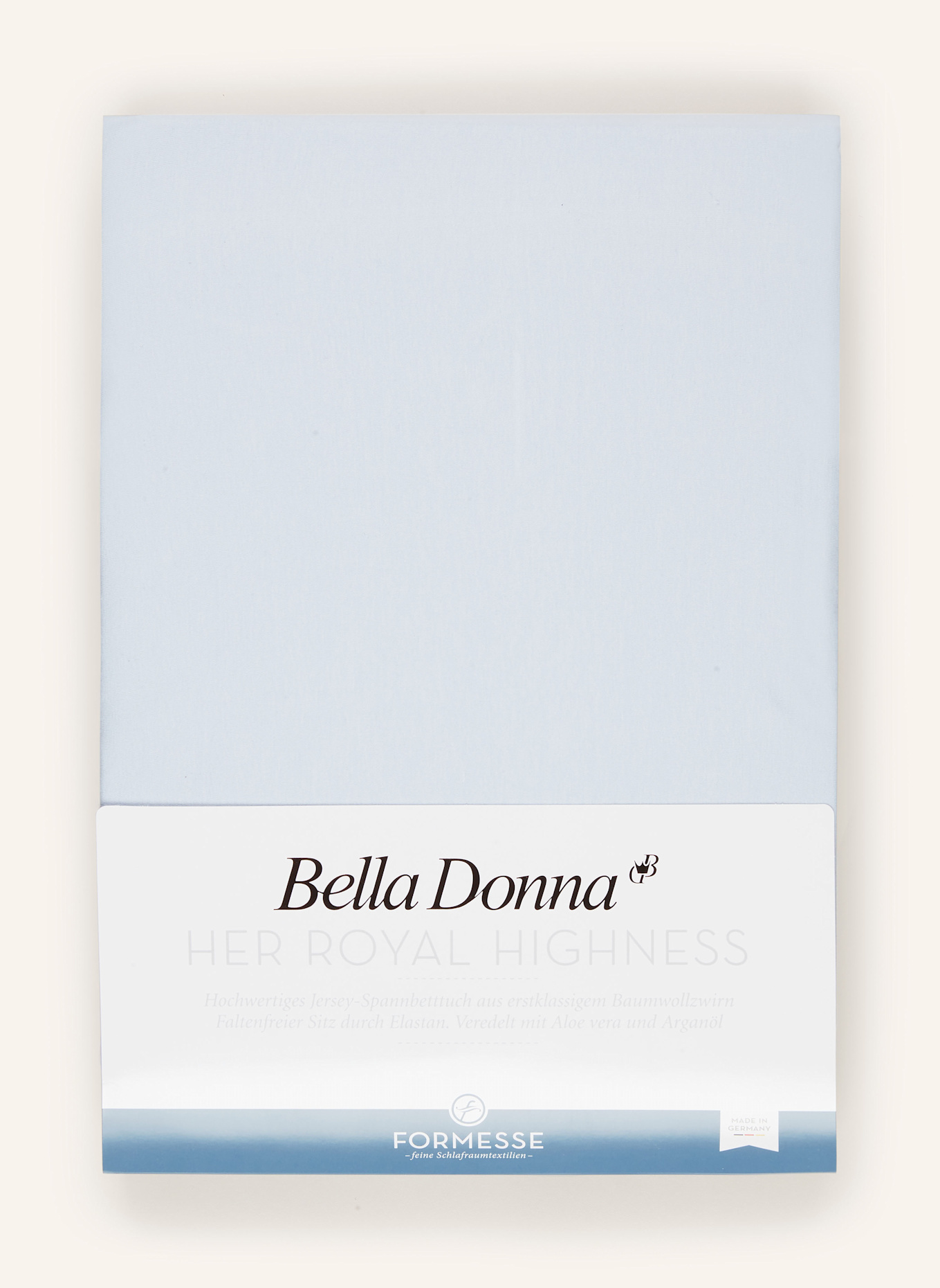 FORMESSE Prześcieradło z gumką BELLA DONNA ALTO: JASNONIEBIESKI