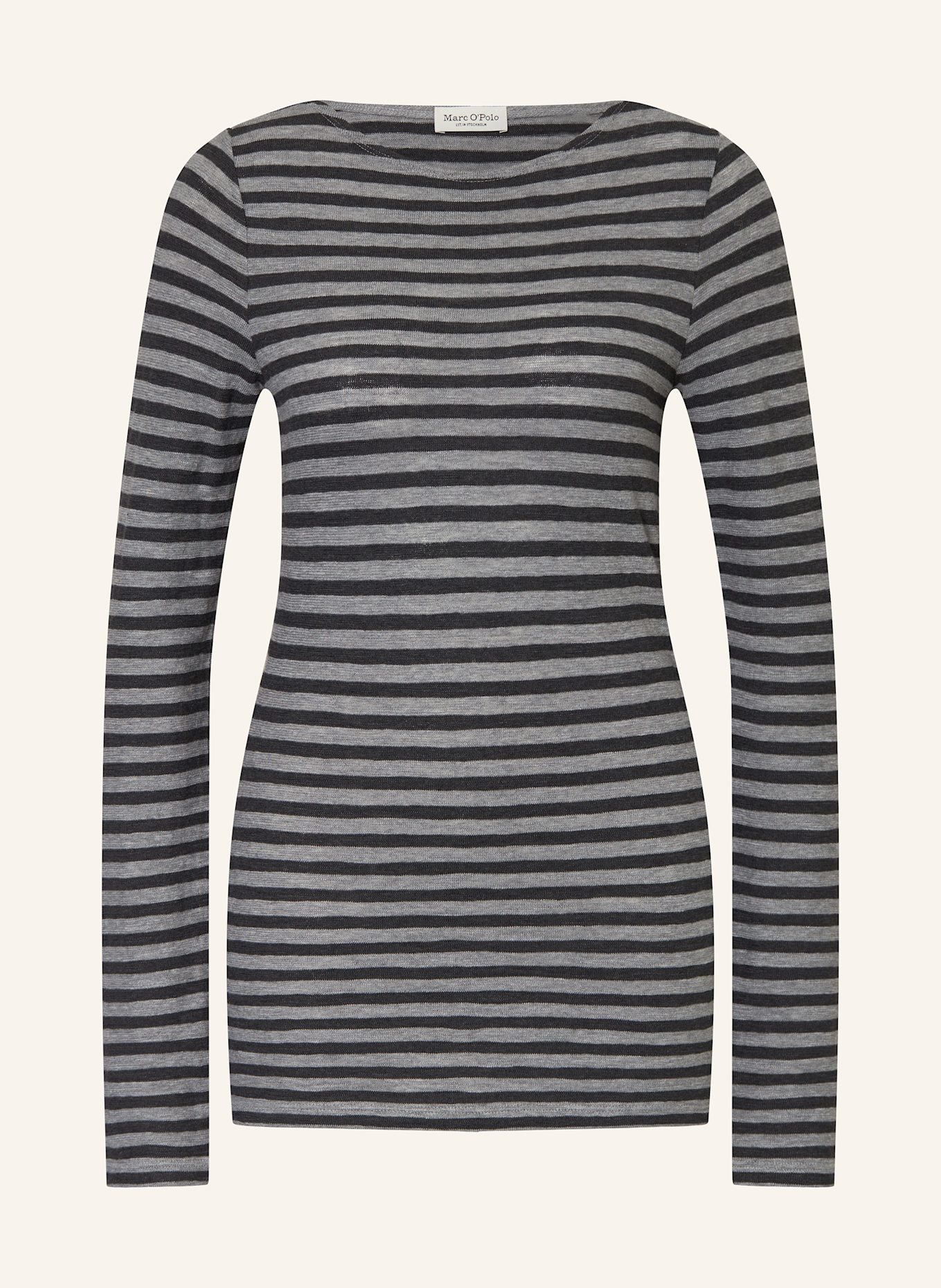 Marc O'Polo Longsleeve: DUNKELGRAU / GRAU