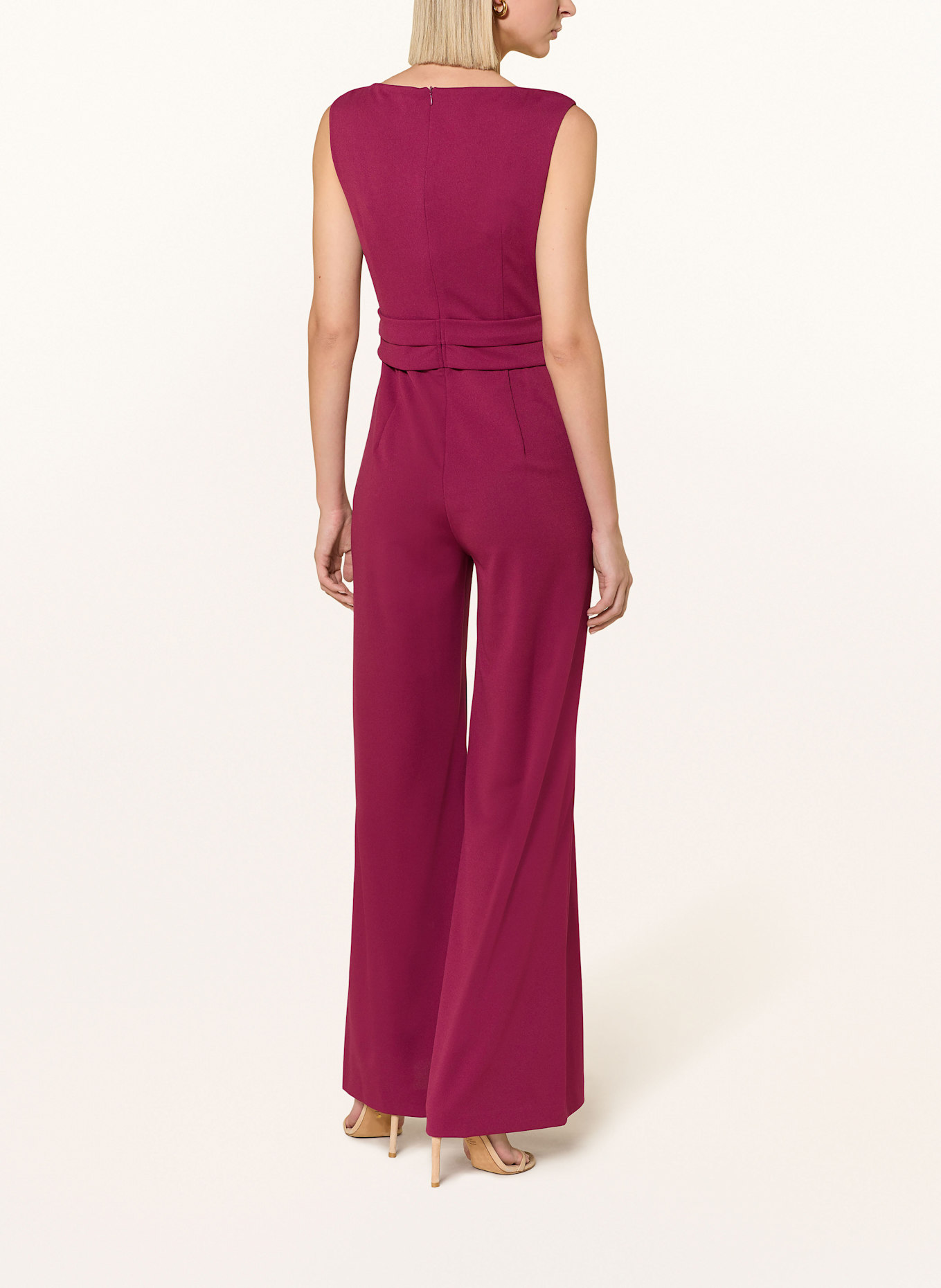 Vera Mont Jumpsuit: DUNKELROT