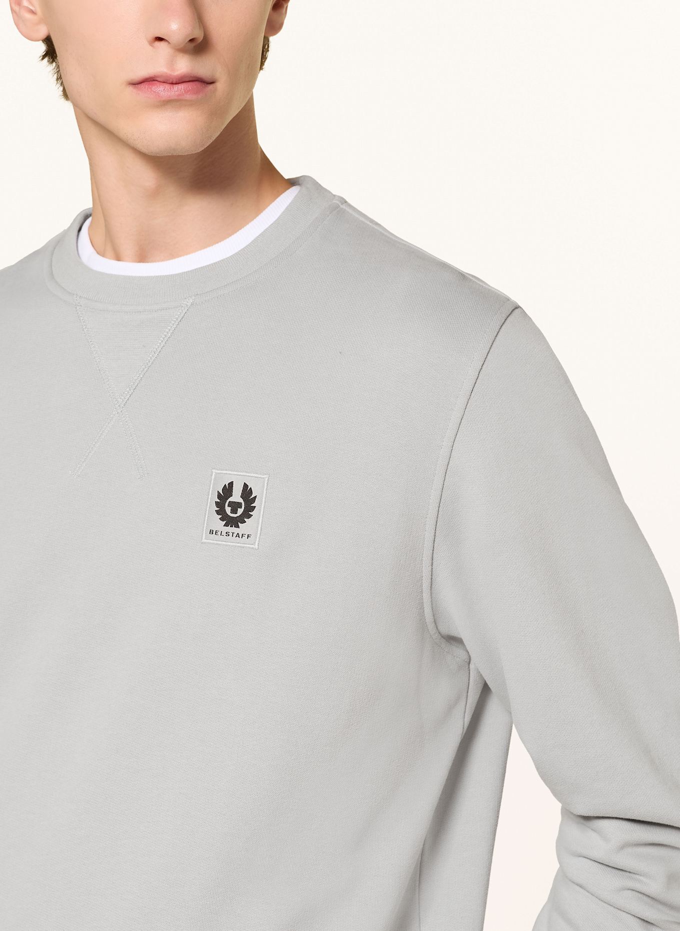 BELSTAFF Sweatshirt: QRYBL Quarry Blue