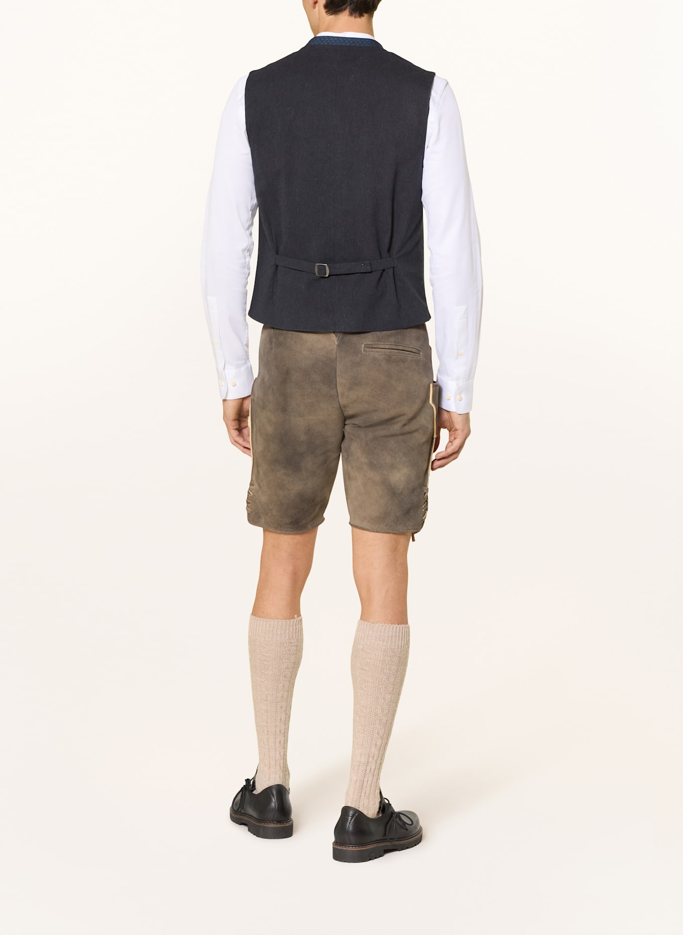 OSTARRICHI Trachten-Lederhose LUDWIG: BRAUN