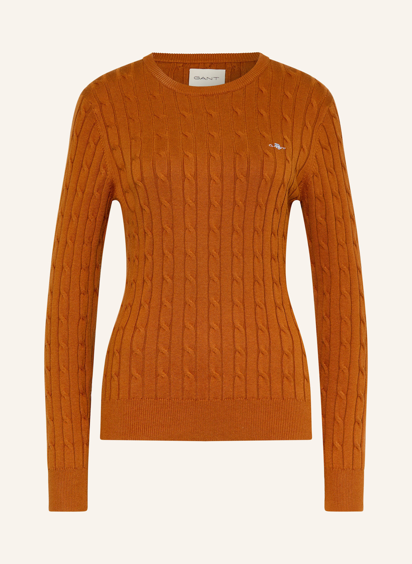 GANT Pullover: DUNKELORANGE