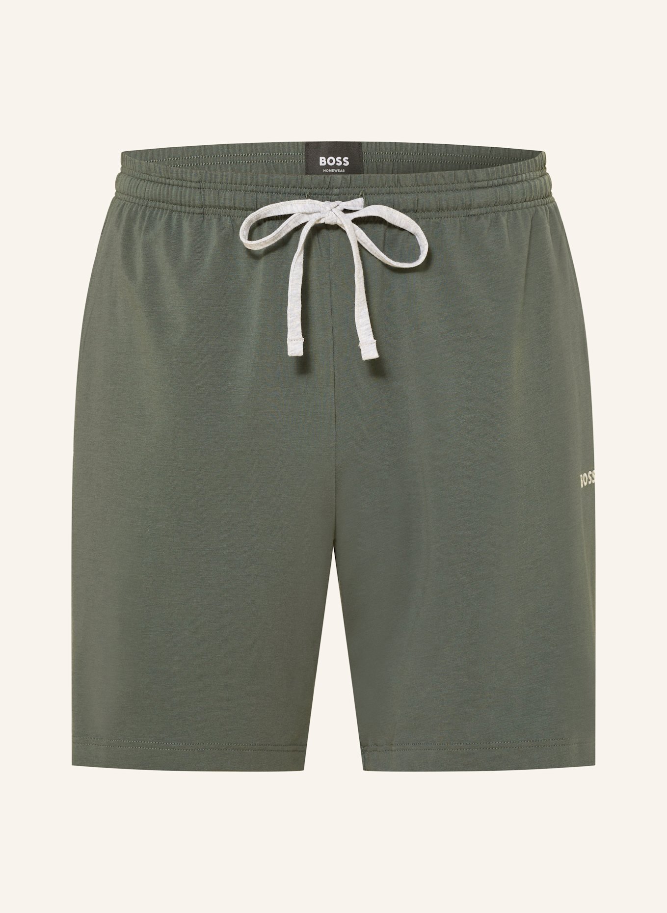 BOSS Lounge-Shorts MIX&MATCH: DUNKELGRÜN