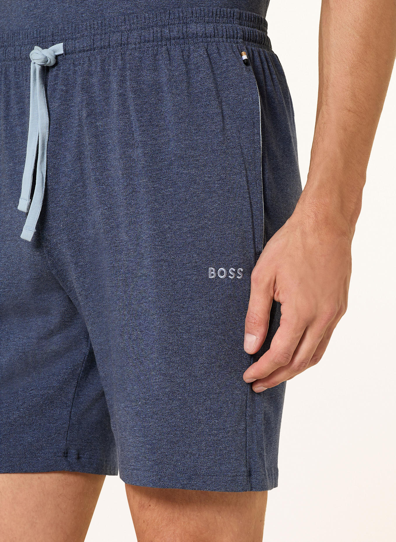 BOSS Lounge-Shorts MIX&MATCH: DUNKELBLAU