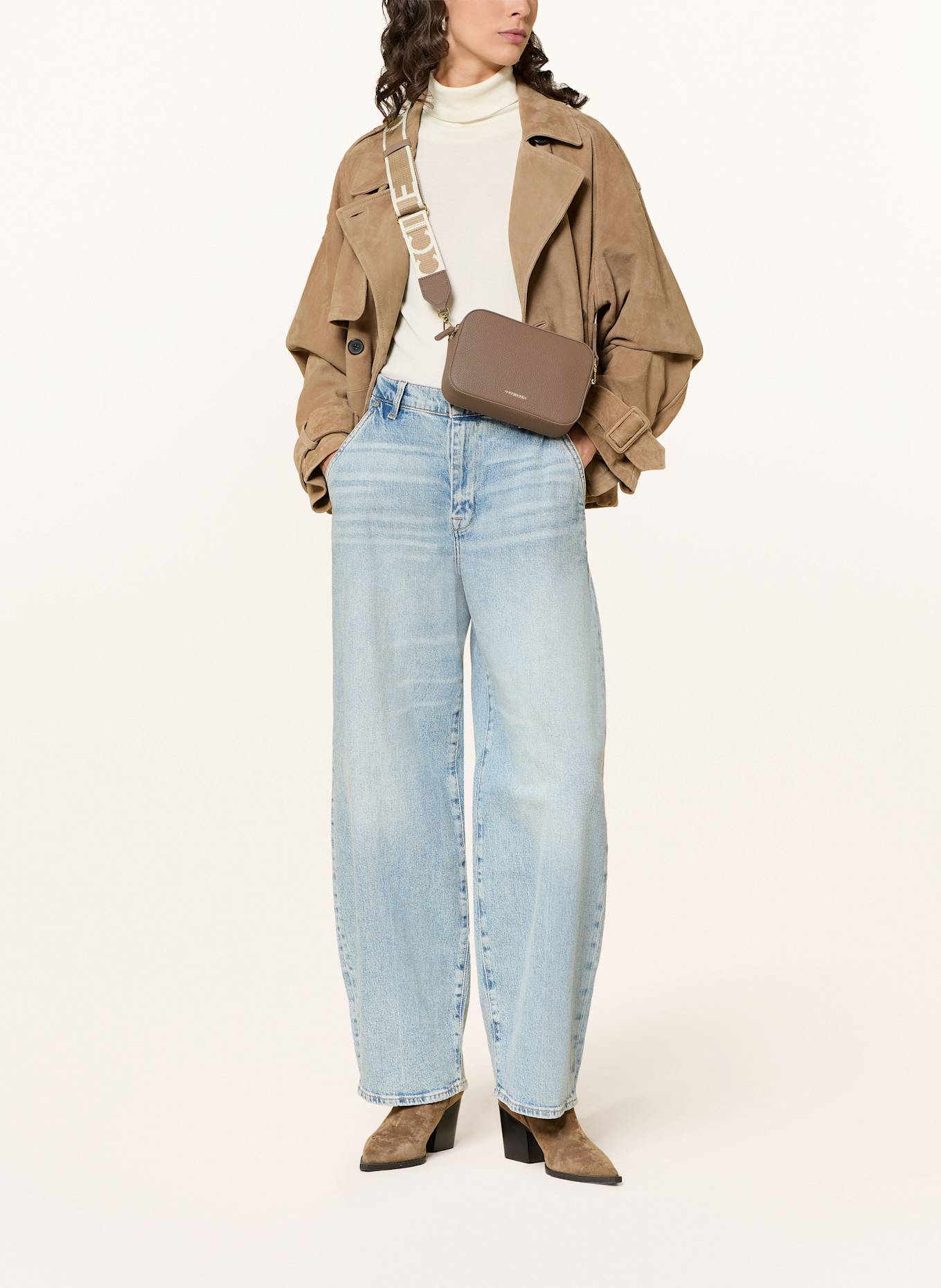 COCCINELLE Umhängetasche: BEIGE