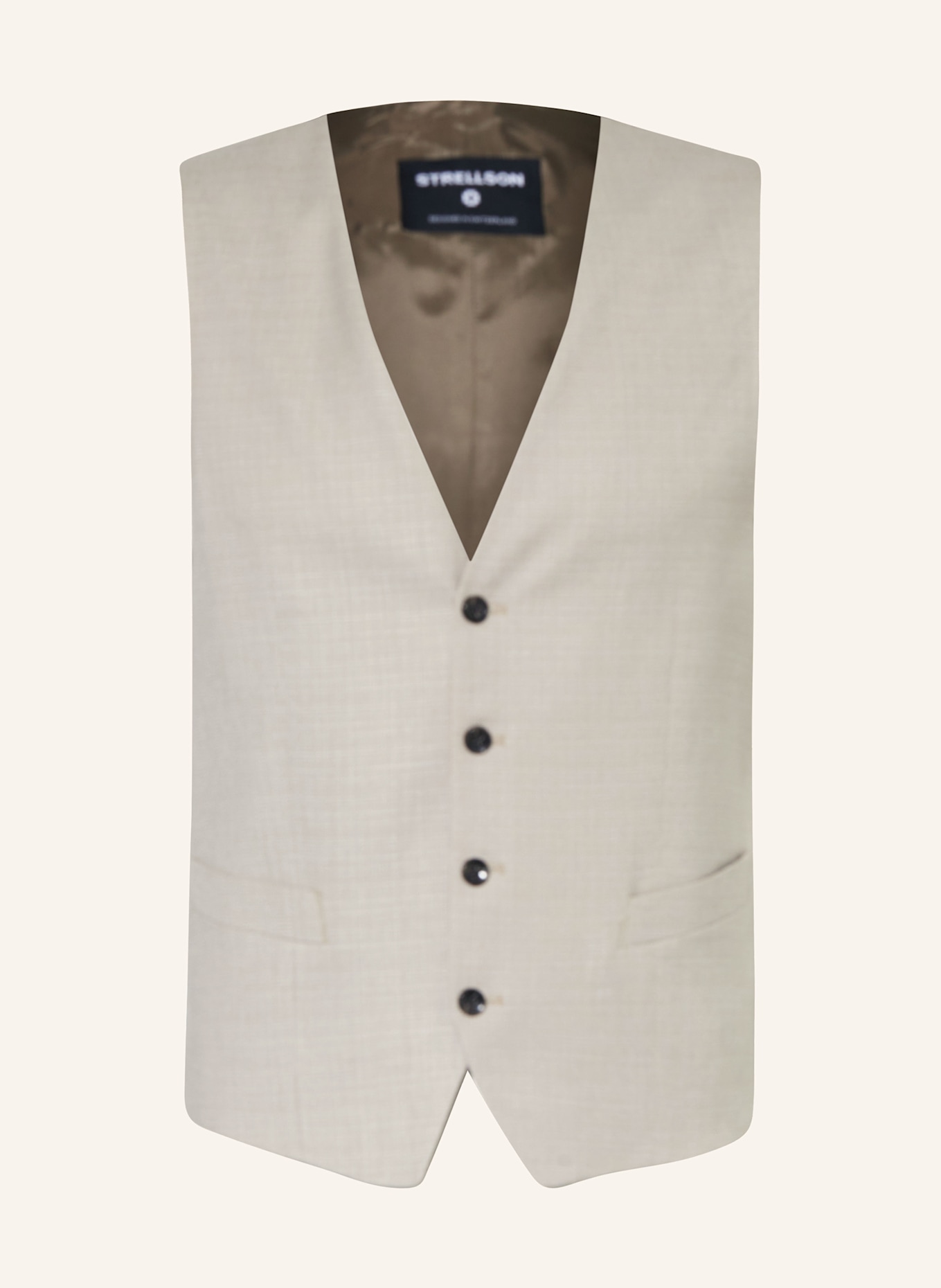 STRELLSON Anzugweste GYL2 Slim Fit: 265 Medium Beige               265