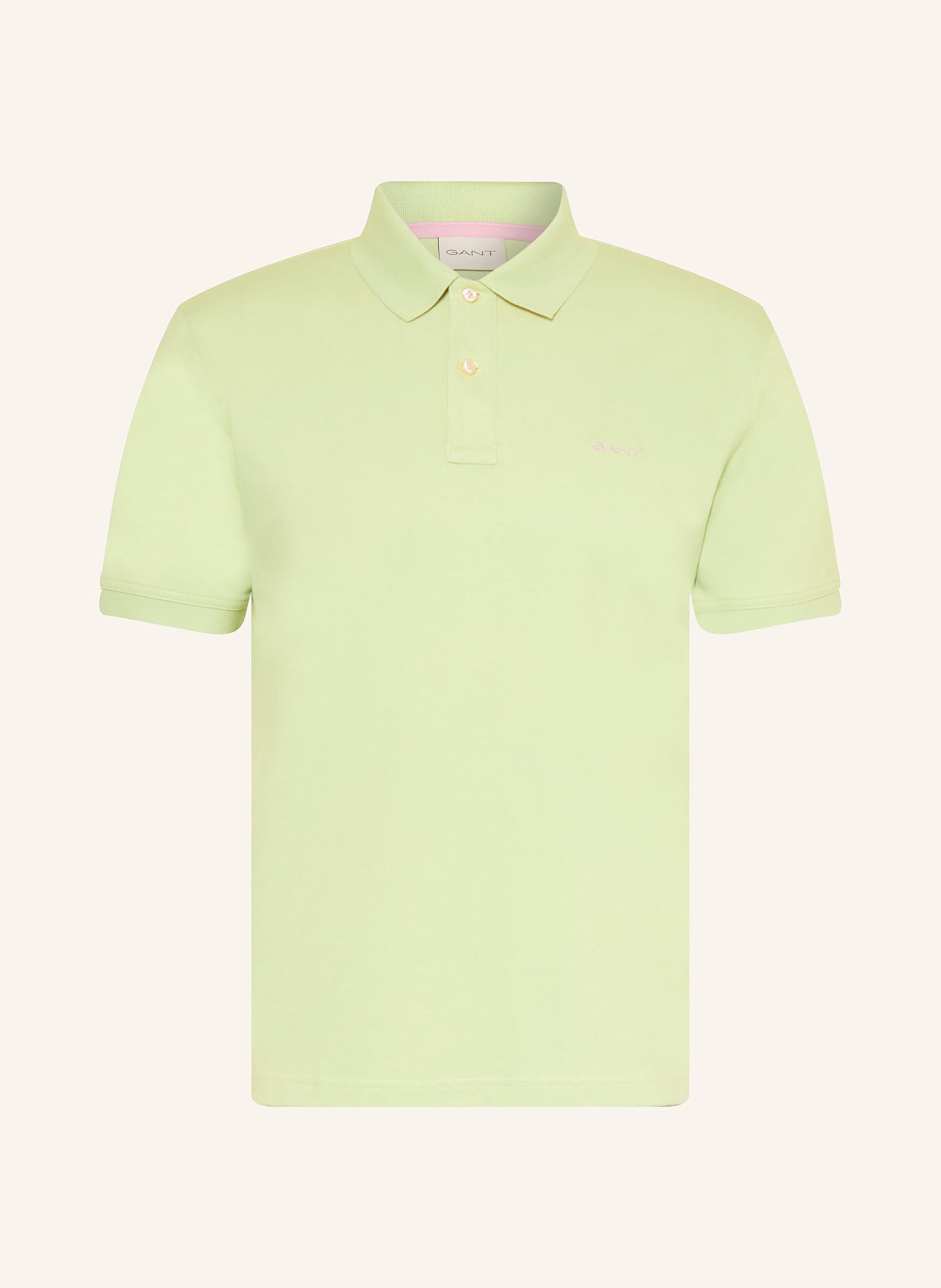 GANT Piqué-Poloshirt: HELLGRÜN