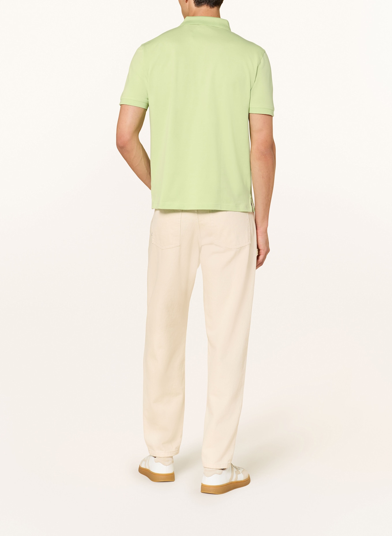 GANT Piqué-Poloshirt: HELLGRÜN