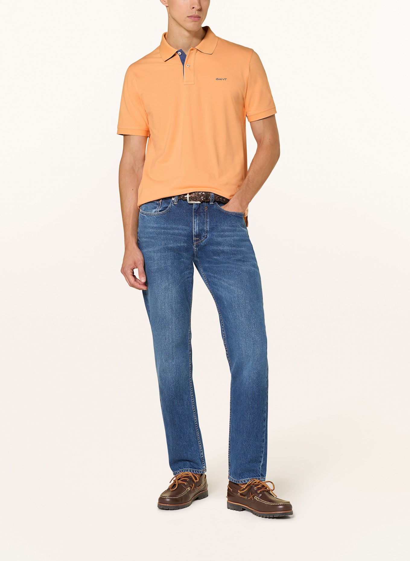 GANT Piqué-Poloshirt: ROSÉGOLD