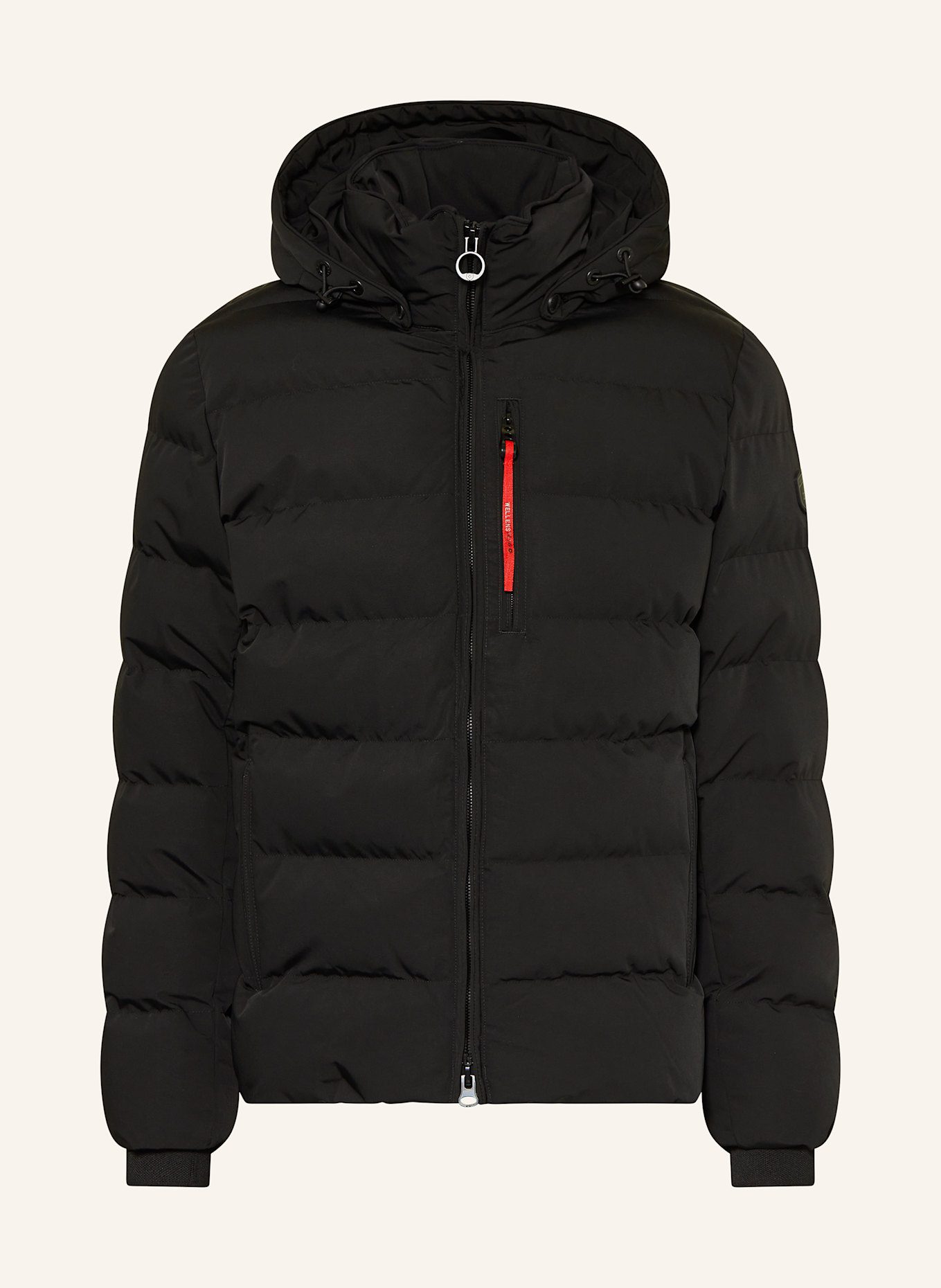 WELLENSTEYN Steppjacke BLACKBIRD mit DUPONT™ SORONA®-Isolierung: SCHWARZ