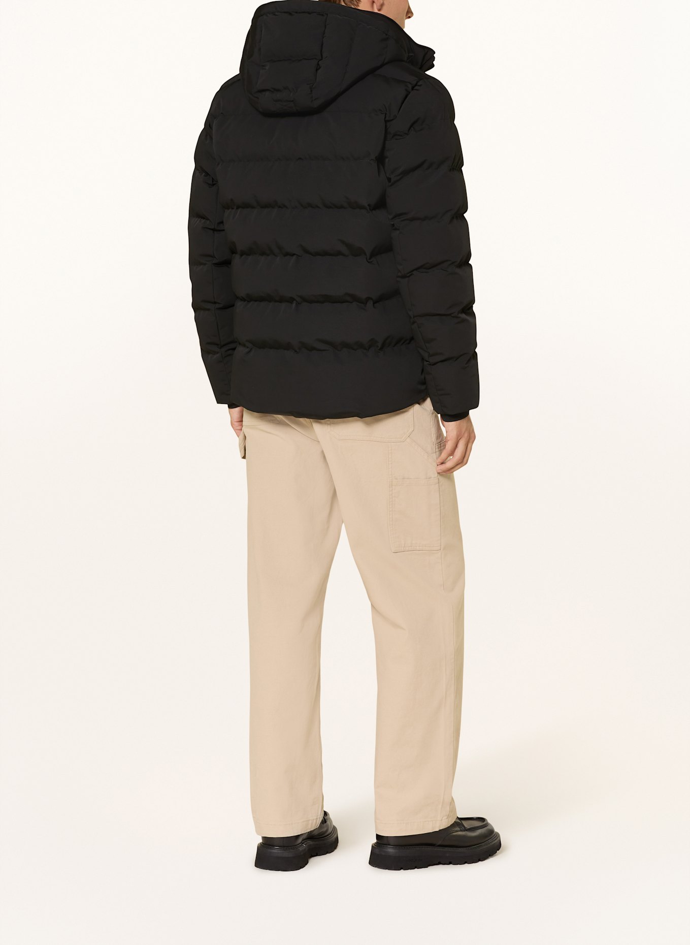 WELLENSTEYN Steppjacke BLACKBIRD mit DUPONT™ SORONA®-Isolierung: SCHWARZ