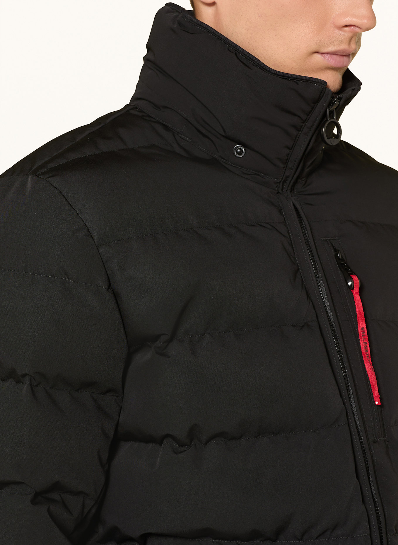 WELLENSTEYN Steppjacke BLACKBIRD mit DUPONT™ SORONA®-Isolierung: SCHWARZ