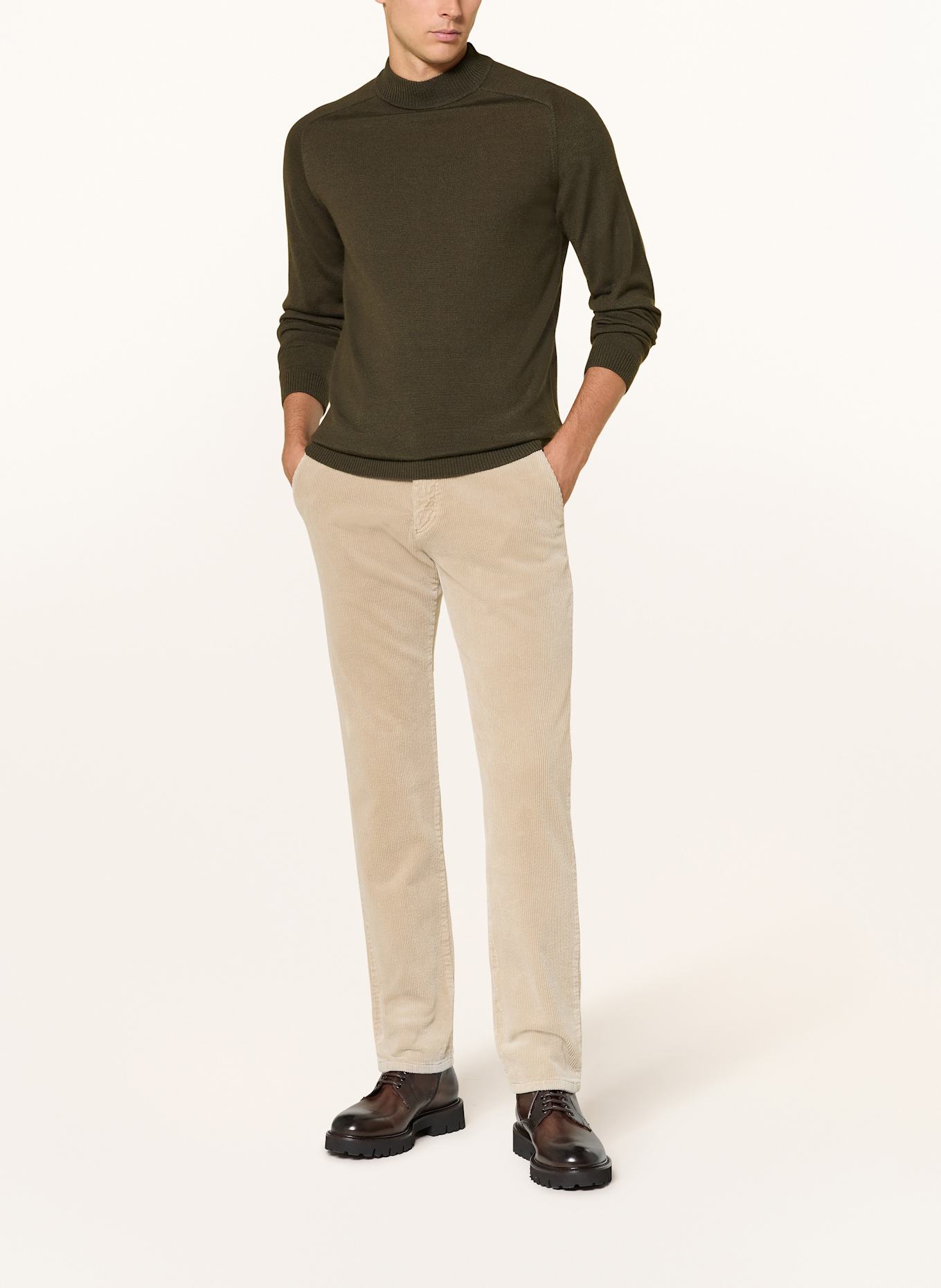 CG - CLUB of GENTS Pullover CG BERTIE: DUNKELGRÜN