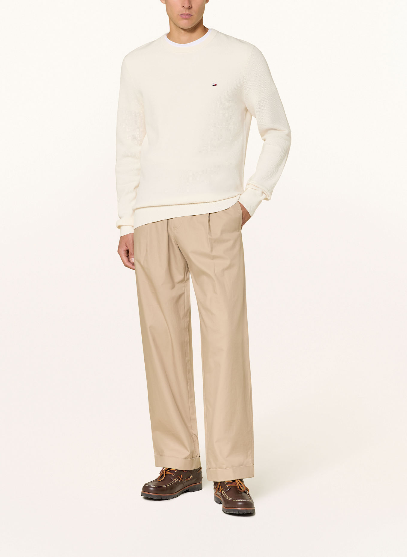 TOMMY HILFIGER Pullover: CREME