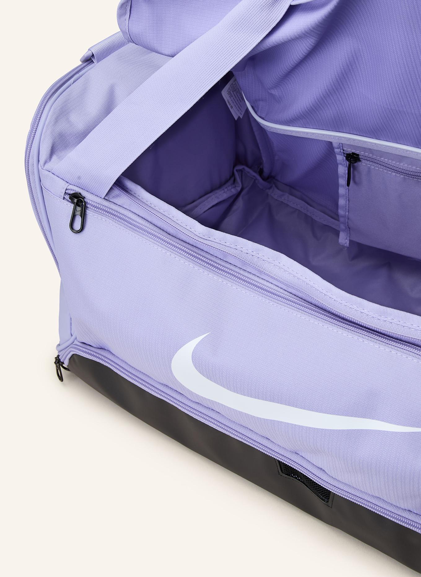 Nike Torba sportowa NIKE BRASILIA 9.5: JASNOFIOLETOWY / CZARNY