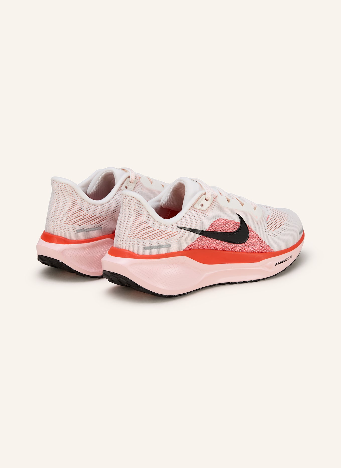 Nike Laufschuhe PEGASUS 41: ECRU/ ROT/ SCHWARZ