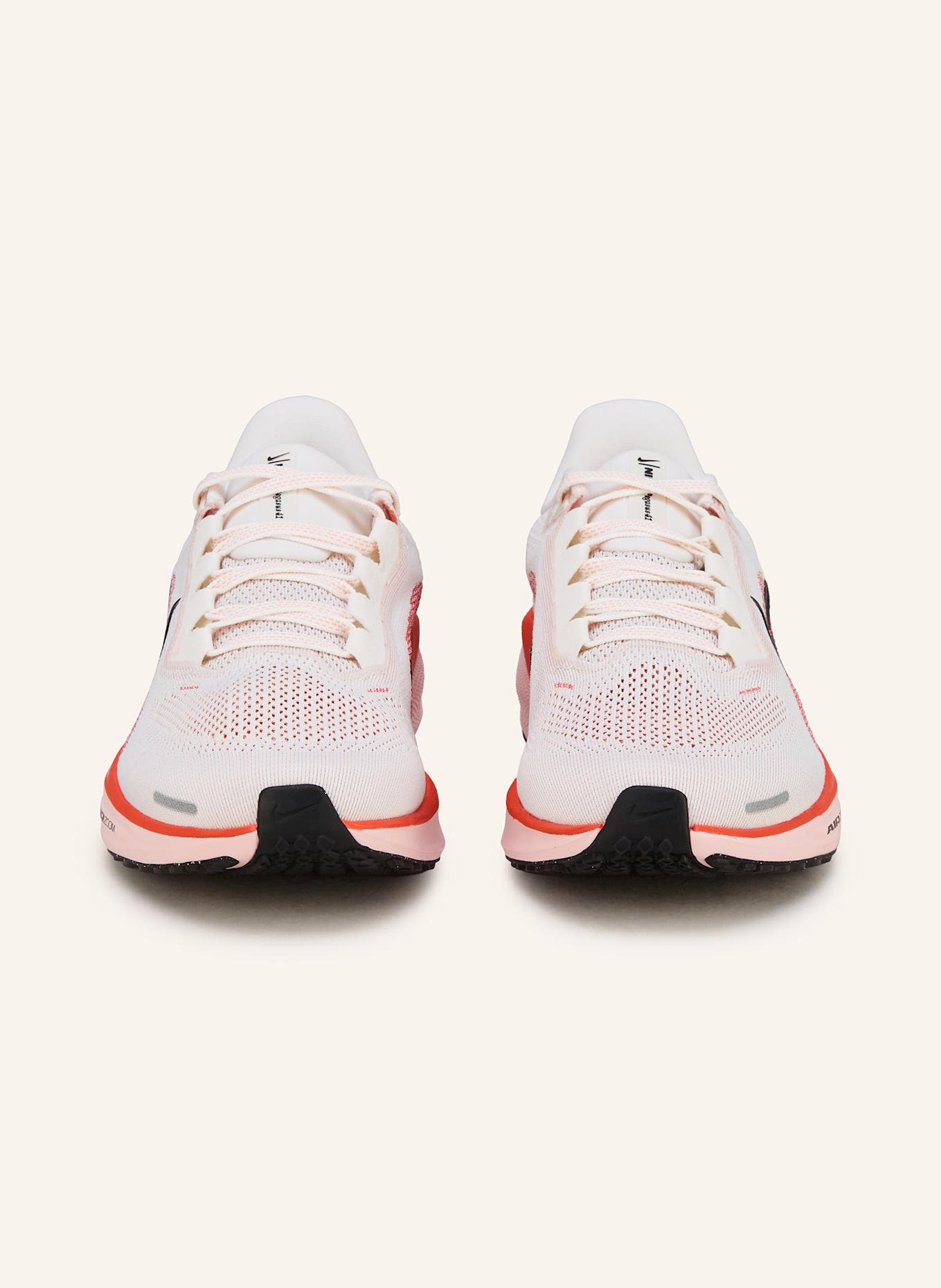 Nike Laufschuhe PEGASUS 41: ECRU/ ROT/ SCHWARZ